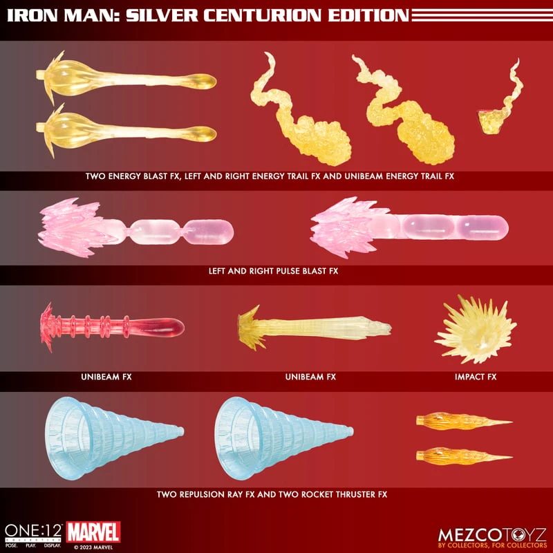 PRE-ORDER ONE:12 COLLECTIVE Iron Man: Silver Centurion 8 PRE-ORDER ONE:12 COLLECTIVE Iron Man: Silver Centurion - Image 6