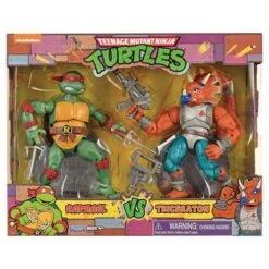 Teenage Mutant Ninja Turtles Classic Raphael Vs. Triceraton Action Figure 2-Pack -Model Figures 1 03446ceb 8cd0 487b a1cb fdfd5dc801c9