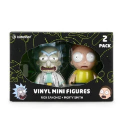 NECA [ADULT SWIM] RAYGUN RICK & MORTY VINYL MINI FIGURE 2-PACK