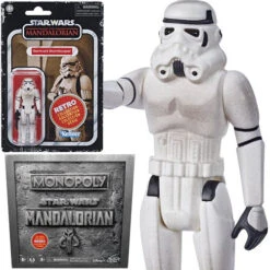 Star Wars The Mandalorian Monopoly Collector's Edition With Retro Remnant Stormtrooper Action Figure -Model Figures 1 c68f7765 5d60 4432 a12e 44fdc90b7329