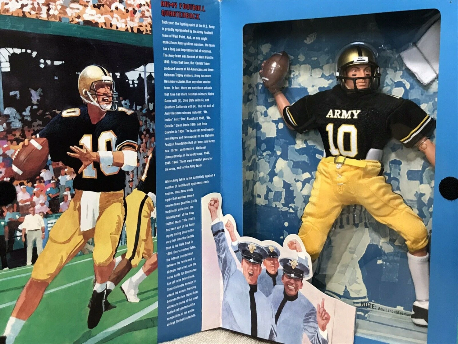 GI Joe Army Football Quarterback Classic Collection Military Sports 1998 Hasbro 4 GI Joe Army Football Quarterback Classic Collection Military Sports 1998 Hasbro - Image 2