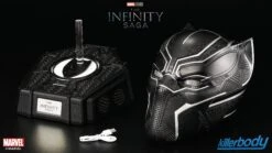 Killerbody PRE-ORDER 1:1 Collectible Wearable Black Panther Helmet W/Eye Lights Touch Control System Wearable Black Panther Helmet W/Bluetooth Speaker -Model Figures 20095 5