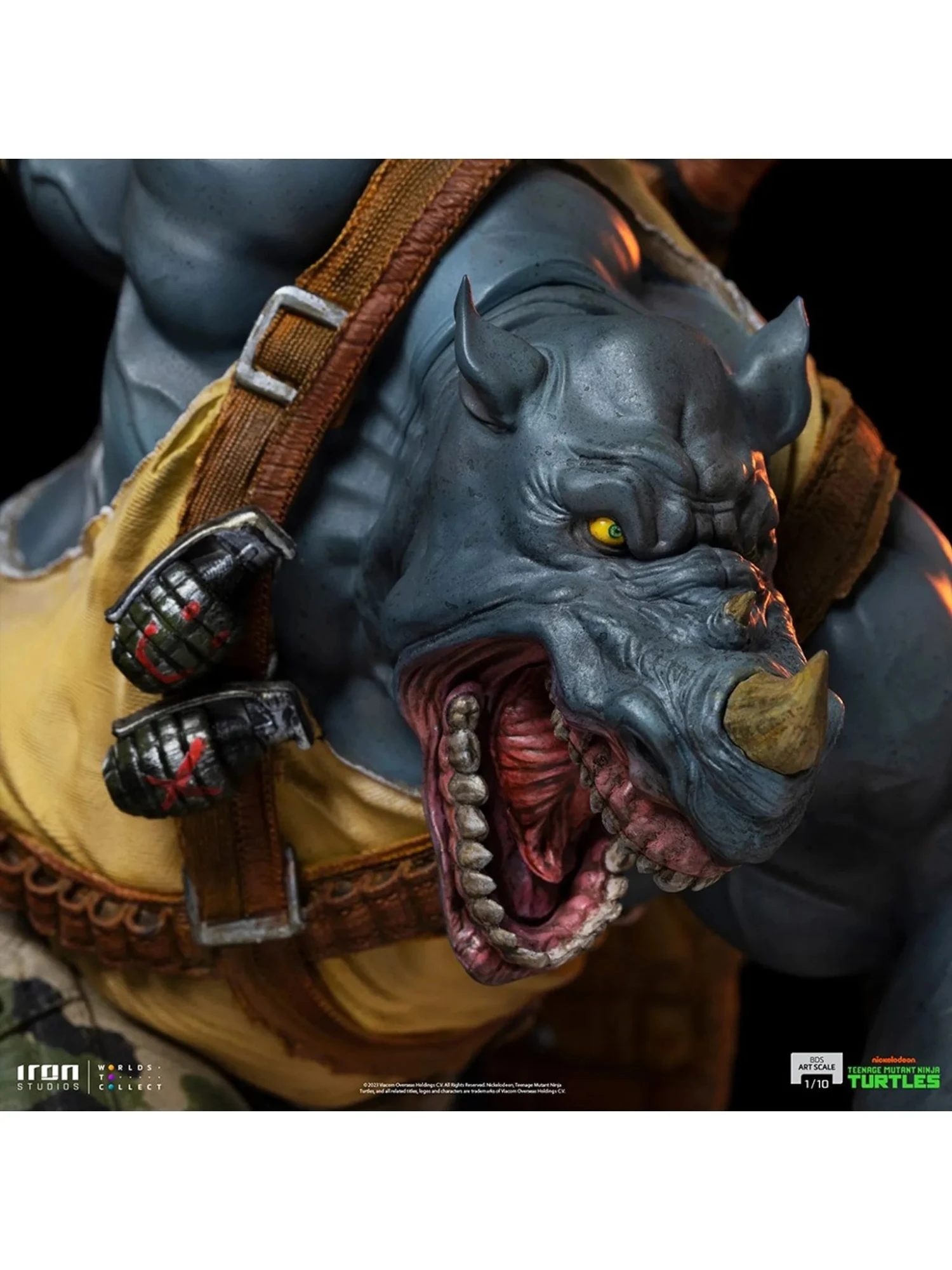 PRE-ORDER Statue Rocksteady - TMNT - BDS - Art Scale 1/10 - Iron Studios 4 PRE-ORDER Statue Rocksteady - TMNT - BDS - Art Scale 1/10 - Iron Studios - Image 2