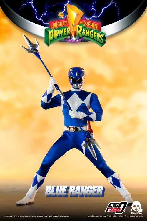Mighty Morphin Power Rangers FigZero Blue Ranger 1/6 Scale Figure 4 Mighty Morphin Power Rangers FigZero Blue Ranger 1/6 Scale Figure - Image 2