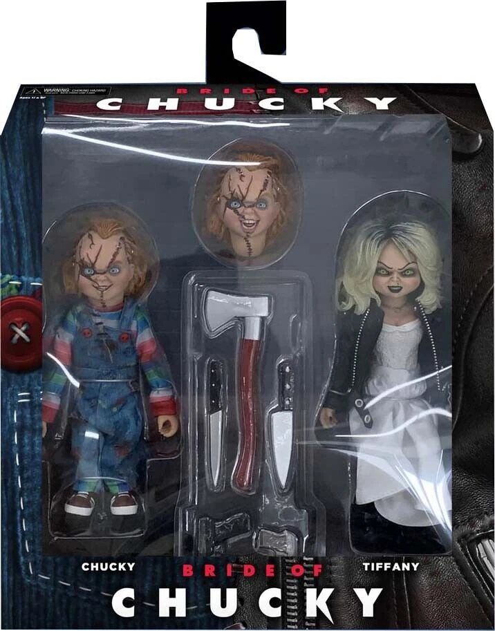 NECA Bride Of Chucky 8″ Scale Clothed Figure – Chucky & Tiffany 2-Pack 6 NECA Bride Of Chucky 8″ Scale Clothed Figure – Chucky & Tiffany 2-Pack - Image 4
