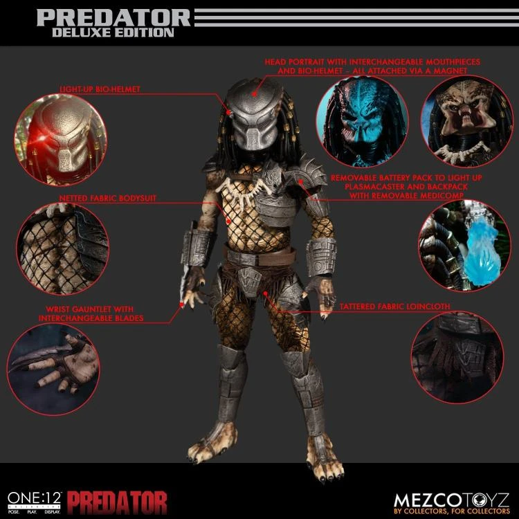 Predator One:12 Collective Predator Deluxe Edition Figure 18 Predator One:12 Collective Predator Deluxe Edition Figure - Image 16