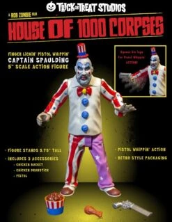 House Of 1000 Corpses 5" Captain Spaulding Action Figure -Model Figures 789 705e86a6 77c5 4853 99bd 981ca842025c