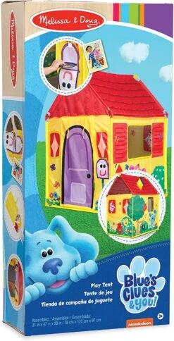 Melissa & Doug Blue's Clues & You! Blue's House Play Tent -Model Figures 81foPhqvp3S. AC SL1500