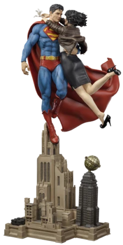 Superman And Lois Lane Sixth Scale Diorama -Model Figures 911728 silo sm