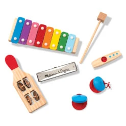 Melissa & Doug Band-in-a-Box - Hum! Jangle! Shake! -Model Figures Band in a Box Hum Jangle Shake 001318 1 Pieces Out 1100x.progressive 015ac9c8 871b 48cb 9337 24fb9d1bc910