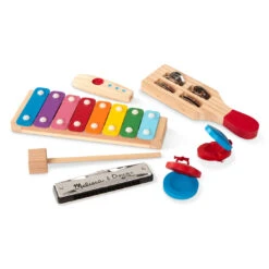 Melissa & Doug Band-in-a-Box - Hum! Jangle! Shake! -Model Figures Band in a Box Hum Jangle Shake 001318 1 Pieces Out 1100x.progressive b004eaf8 f070 4eb3 bd53 832994186608