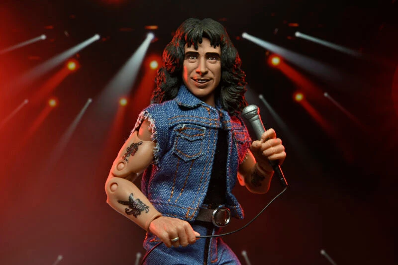 NECA 8” Clothed Action Figure – Bon Scott 4 NECA 8” Clothed Action Figure – Bon Scott - Image 2