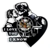 Star Wars (I Love You I Know) Wall Clock 1 Star Wars (I Love You I Know) Wall Clock -Model Figures Untitleddesign 2023 01 28T134751.977