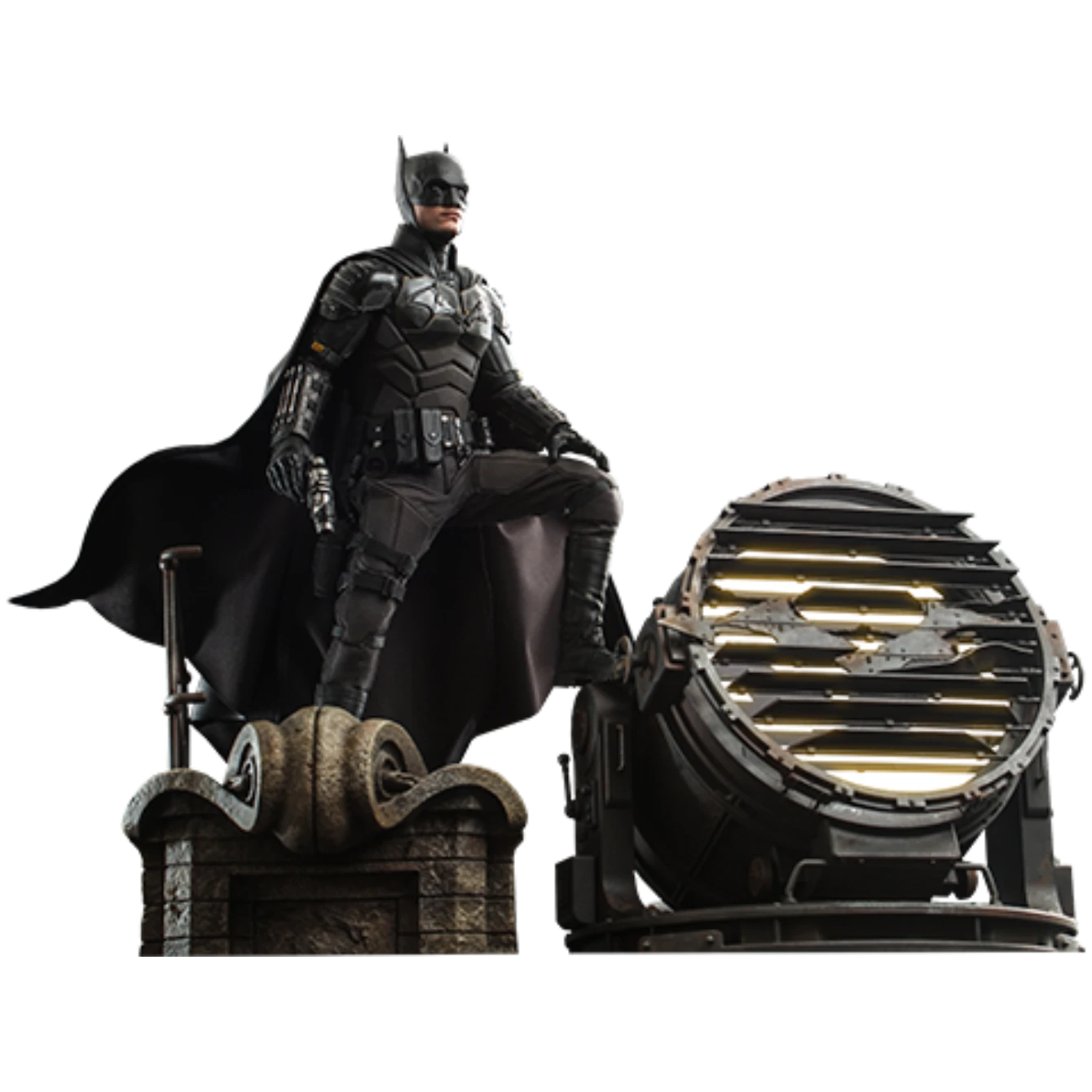 Batman And Bat-Signal Collectible Set 3 Batman And Bat-Signal Collectible Set