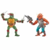 Teenage Mutant Ninja Turtles Classic Raphael Vs. Triceraton Action Figure 2-Pack -Model Figures Untitleddesign 2023 02 09T112818.430