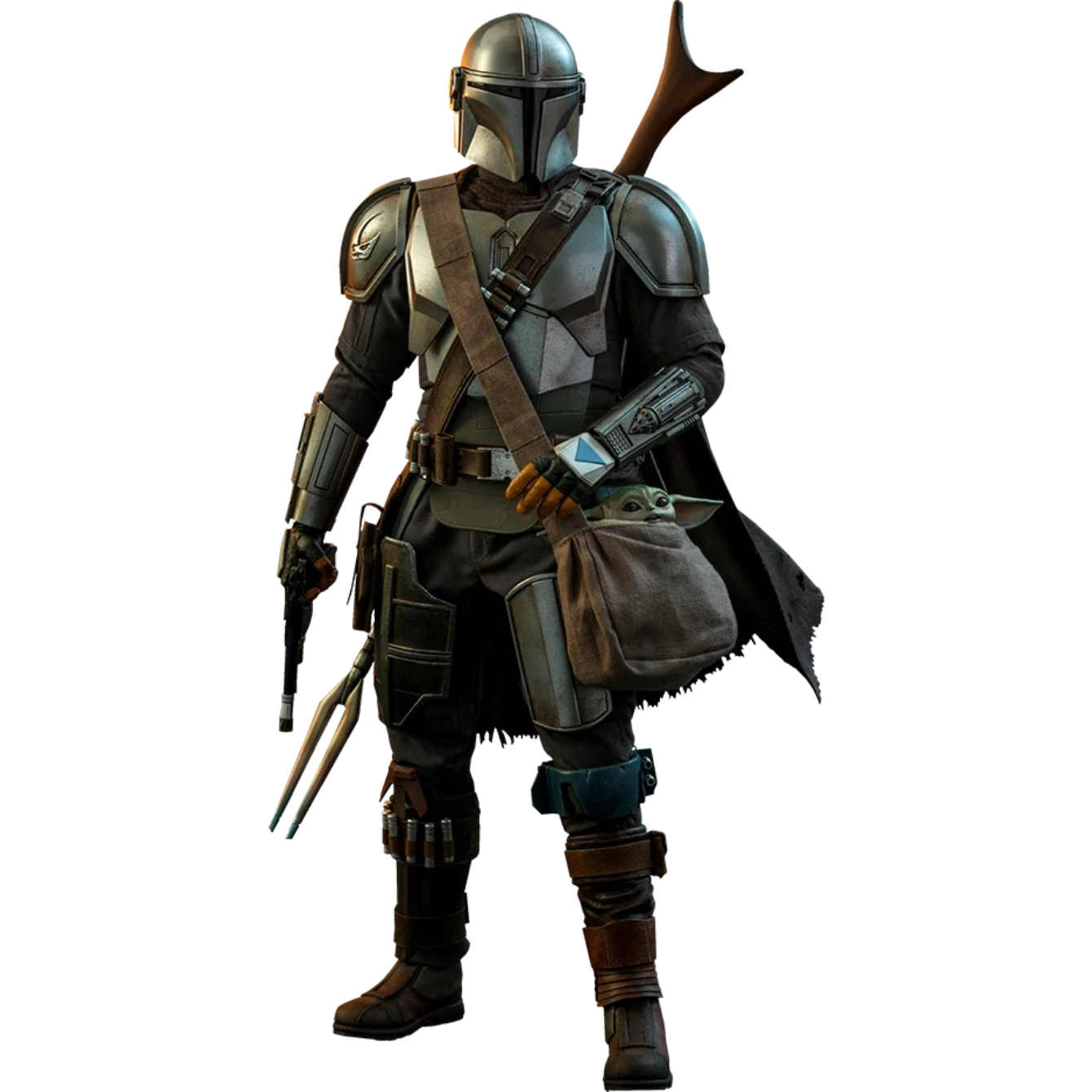 The Mandalorian And The Child Collectible Set By Hot Toys