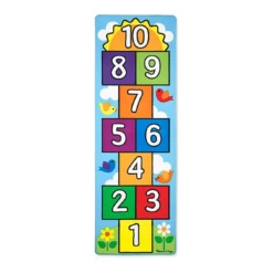 Melissa & Doug Hop And Count Hopscotch Rug