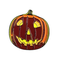 Pin- Halloween 1978 Pumpkin Pin
