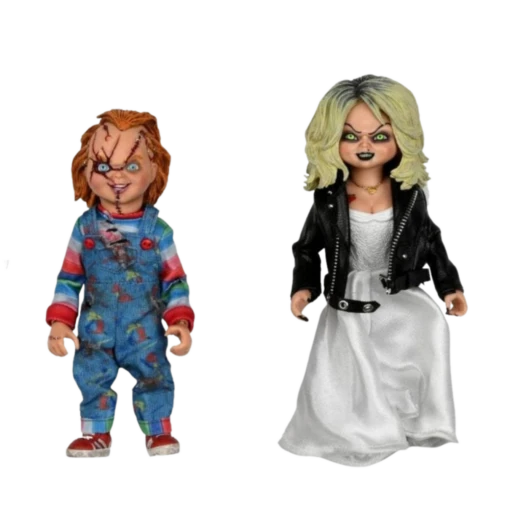 NECA Bride Of Chucky 8″ Scale Clothed Figure – Chucky & Tiffany 2-Pack 4 NECA Bride Of Chucky 8″ Scale Clothed Figure – Chucky & Tiffany 2-Pack -Model Figures Untitleddesign 2023 02 14T162809.809