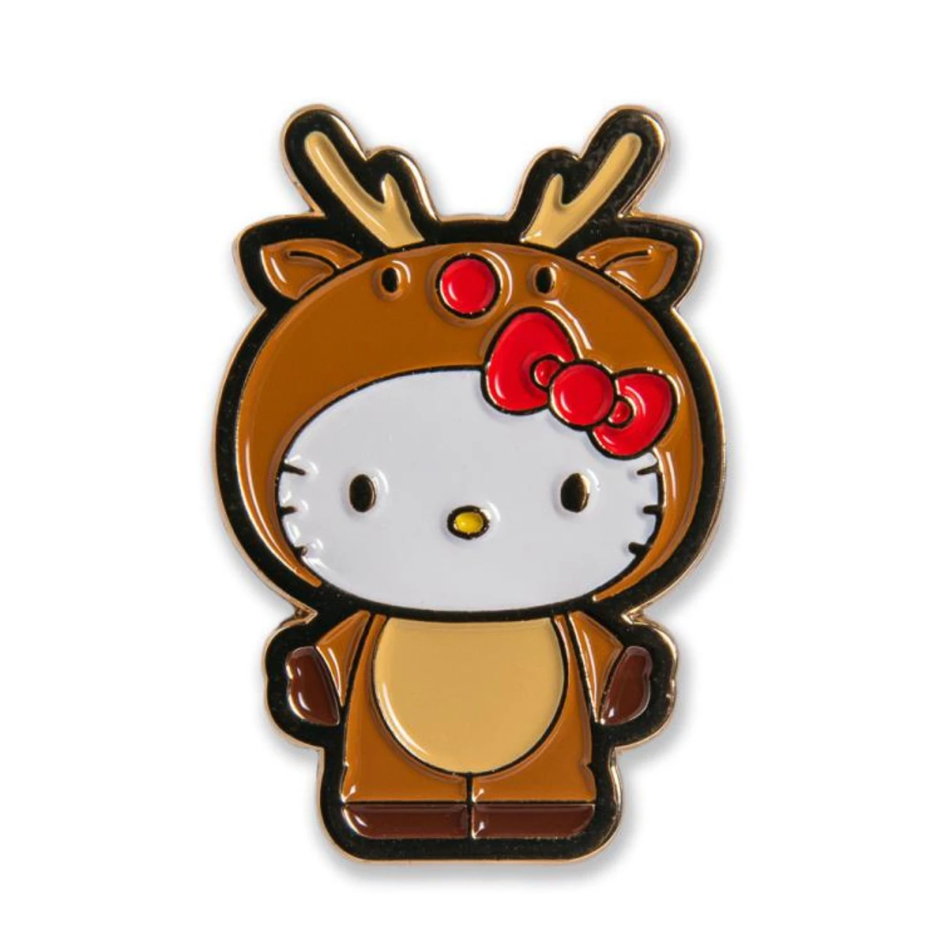 NECA Hello Kitty Happy Holidays 1.5" Enamel Pin Set 4 NECA Hello Kitty Happy Holidays 1.5" Enamel Pin Set - Image 2