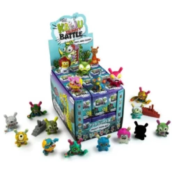 NECA KAIJU DUNNY BATTLE 3" MINI FIGURES BY KIDROBOT X CLUTTER