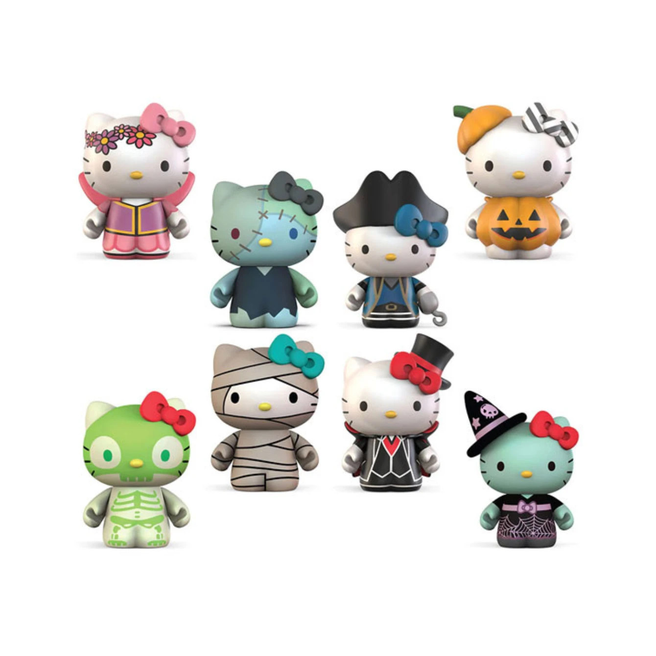 NECA Hello Kitty Halloween Vinyl Mini Series Random Figure 3 NECA Hello Kitty Halloween Vinyl Mini Series Random Figure
