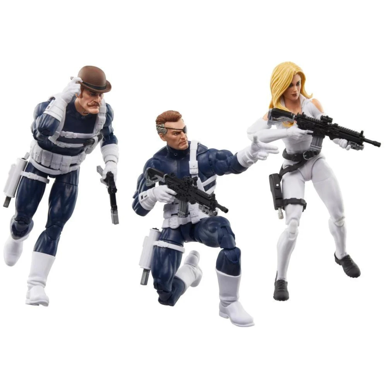 Captain America Marvel Legends S.H.I.E.L.D. Three-Pack 3 Captain America Marvel Legends S.H.I.E.L.D. Three-Pack