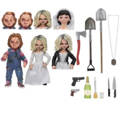 NECA Bride Of Chucky Chucky And Tiffany Clothed Figure Two-Pack 7" -Model Figures Untitleddesign 57