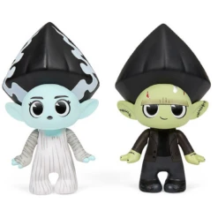 NECA Universal Monsters Trollify Mash Up Frankenstein And Bride Of Frankenstein 5" Vinyl Figure Two-Pack
