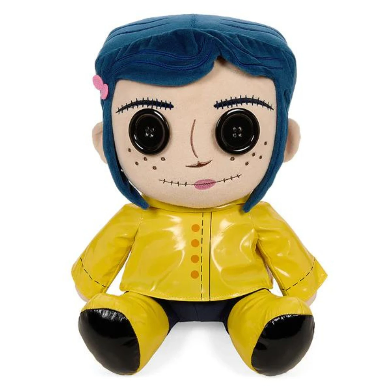 NECA CORALINE WITH BUTTON EYES 13" MEDIUM PLUSH 3 NECA CORALINE WITH BUTTON EYES 13" MEDIUM PLUSH