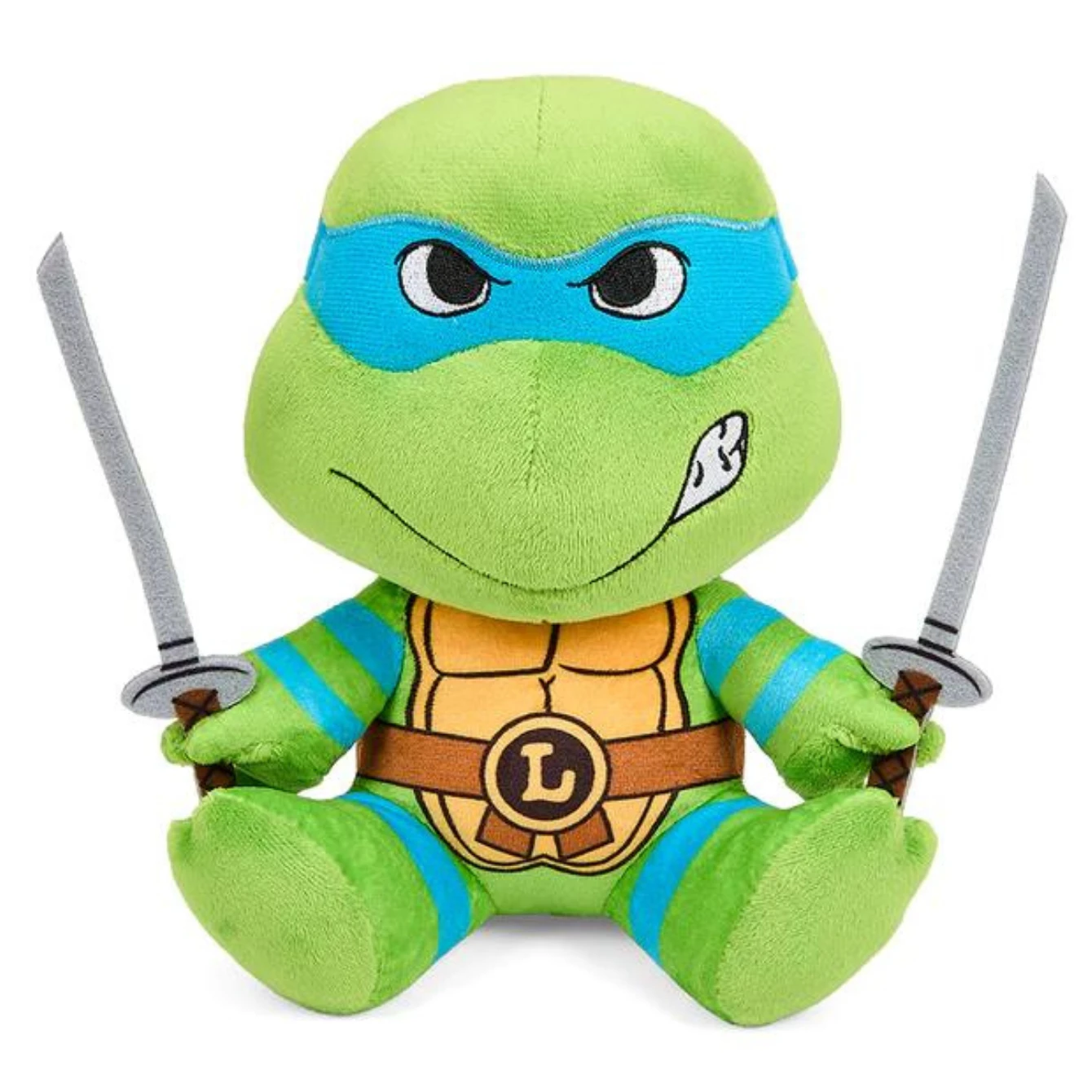 NECA TEENAGE MUTANT NINJA TURTLES PHUNNY PLUSH - LEONARDO 3 NECA TEENAGE MUTANT NINJA TURTLES PHUNNY PLUSH - LEONARDO