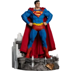 SUPERMAN UNLEASHED DELUXE 1:10 Scale Statue By Iron Studios