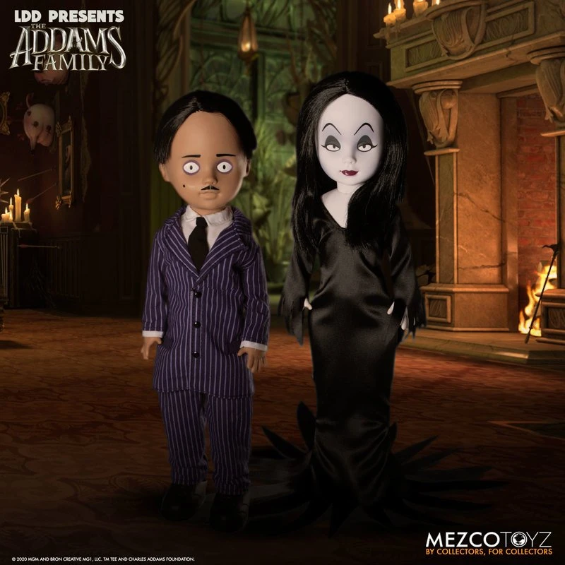 The Addams Family: Gomez & Morticia Living Dead Doll 4 The Addams Family: Gomez & Morticia Living Dead Doll - Image 2