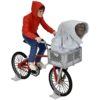 NECA E.T. 40th Anniversary Elliot & E.T. On Bicycle 7" Scale Figure -Model Figures bicycleet