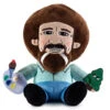 NECA The Joy Of Painting Phunny Bob Ross Plush 8" -Model Figures bobr