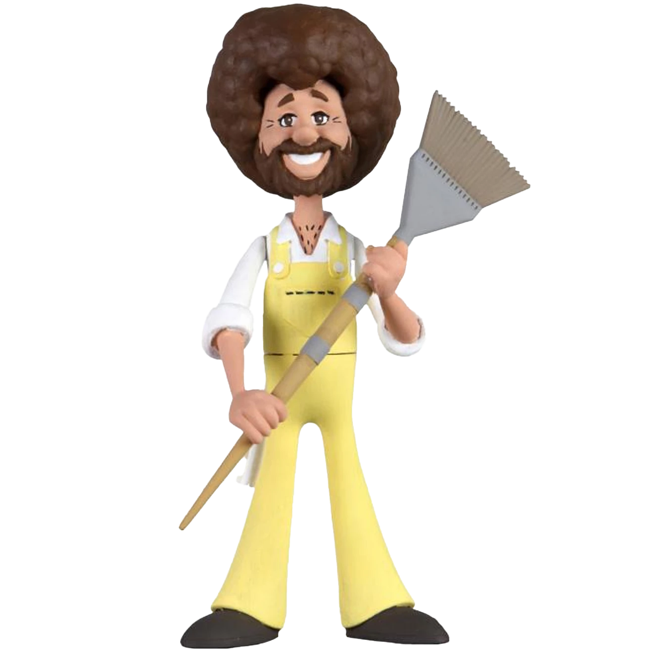 NECA The Joy Of Painting Toony Classics Bob Ross In Overalls 3 NECA The Joy Of Painting Toony Classics Bob Ross In Overalls