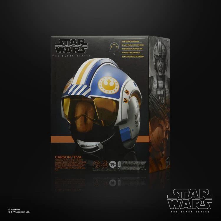 Star Wars: The Black Series Carson Teva 1:1 Scale Wearable Electronic Helmet 5 Star Wars: The Black Series Carson Teva 1:1 Scale Wearable Electronic Helmet - Image 3