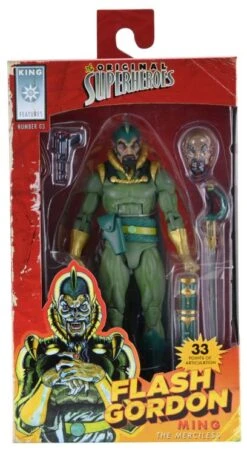 NECA King Features The Original Superheroes Number 03 Ming The Merciless -Model Figures flash 44975f6e 13ad 444b 9b20 bfdec7bee681