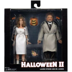 Halloween 2 Laurie Strode And Dr. Loomis 2 Pack Neca -Model Figures halloween2