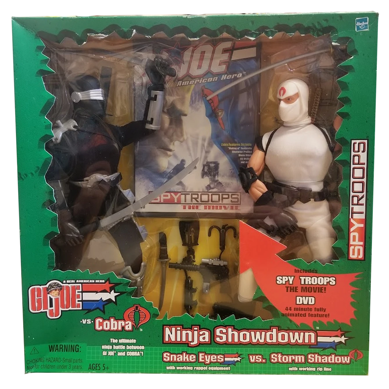 G.I. Joe Ninja Showdown Snake Eyes Vs. Storm Shadow 2003 3 G.I. Joe Ninja Showdown Snake Eyes Vs. Storm Shadow 2003