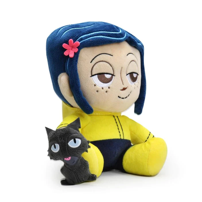 NECA CORALINE AND THE CAT PLUSH PHUNNY BY KIDROBOT 5 NECA CORALINE AND THE CAT PLUSH PHUNNY BY KIDROBOT - Image 3