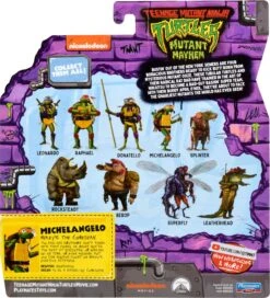 Teenage Mutant Ninja Turtles: Mutant Mayhem: Michelangelo: Action Figure 5 Teenage Mutant Ninja Turtles: Mutant Mayhem: Michelangelo: Action Figure -Model Figures ply47704 1
