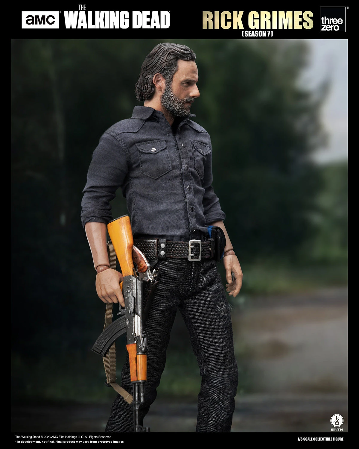 Rick Grimes (Season 7) Sixth Scale Figure 6 Rick Grimes (Season 7) Sixth Scale Figure - Image 4