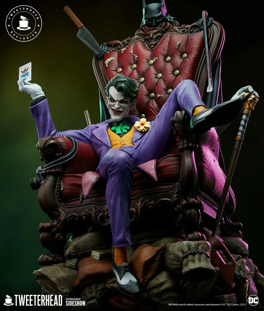 THE JOKER (DELUXE) Maquette By Tweeterhead Limited 4 THE JOKER (DELUXE) Maquette By Tweeterhead Limited - Image 2