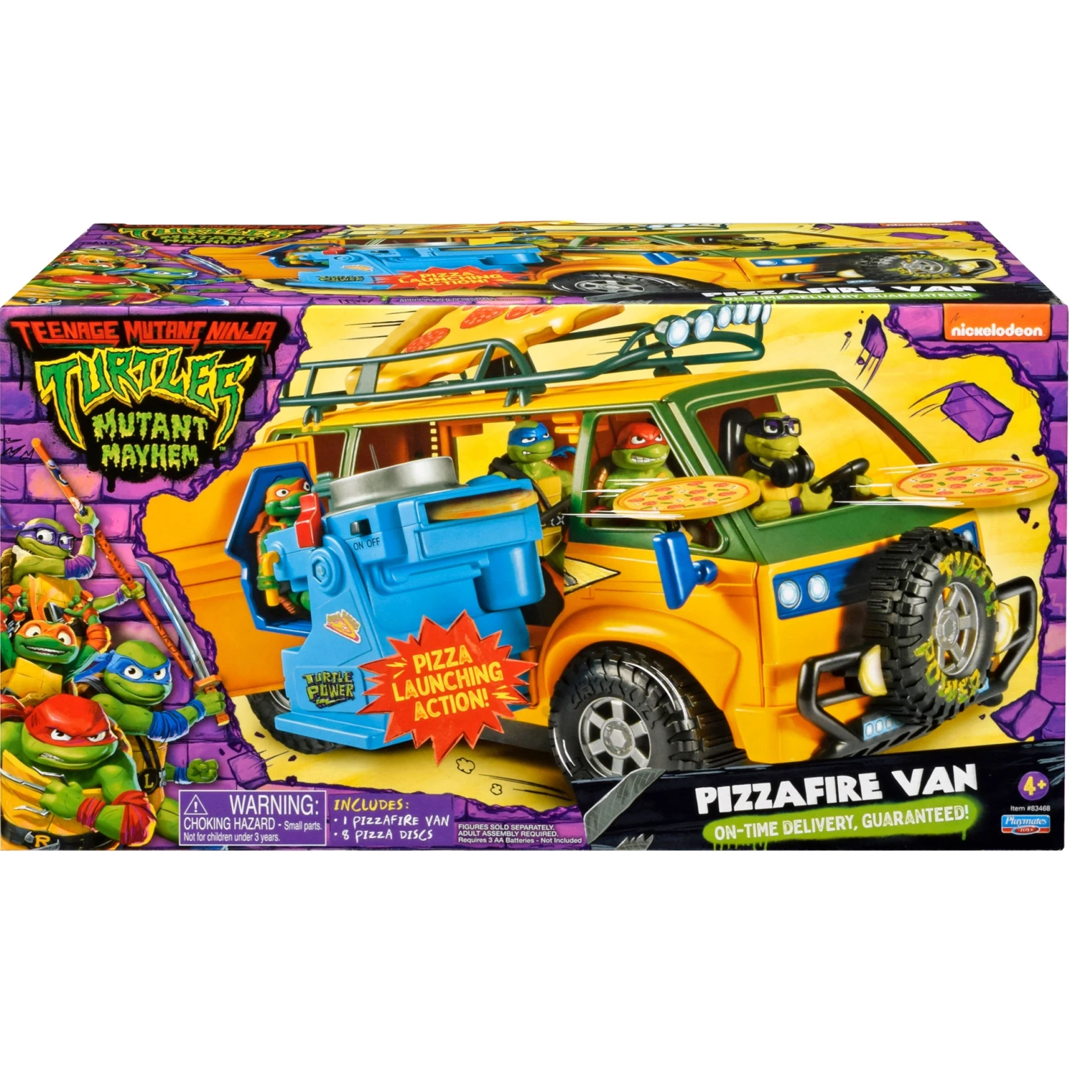 Teenage Mutant Ninja Turtles: Mutant Mayhem: Pizza Delivery Van 3 Teenage Mutant Ninja Turtles: Mutant Mayhem: Pizza Delivery Van