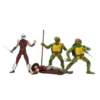 The Loyal Subjects BST AXN Eastman & Laird's Teenage Mutant Ninja Turtles PX Action 4 Pack Set 2 -Model Figures turtles
