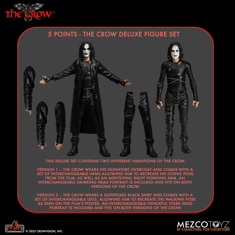 The Crow Deluxe Figure Set 4 The Crow Deluxe Figure Set - Image 2